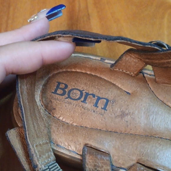 Born Women's Blue Sandals Size 10 - Picture 4 of 7